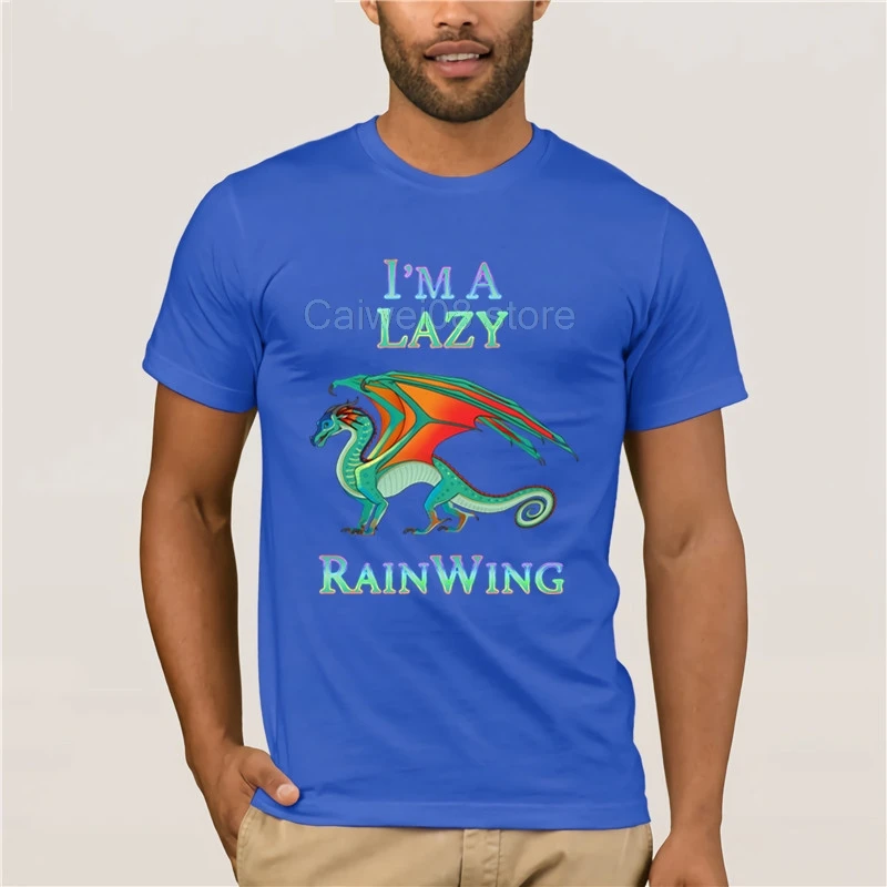 Poletje Mens T Shirt im leni rainwing Kratek Rokav Moda poletje Majica s kratkimi rokavi Bombaž