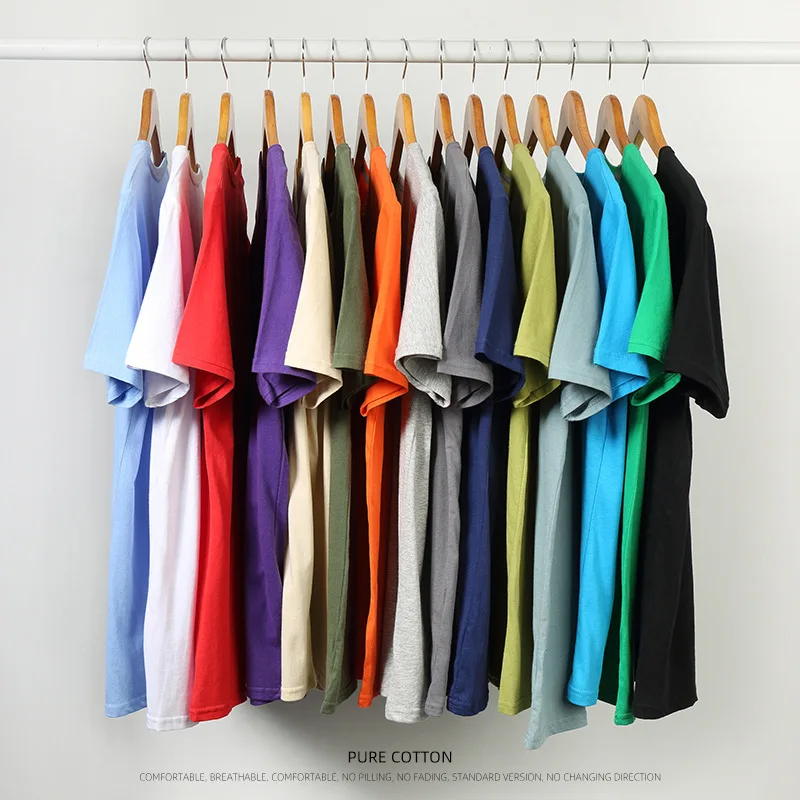Poletje Novih Moških Bombaža T-Shirt Barva Mehko Dotikajte Tkanine za Moške Osnovne Vrhovi Tees Priložnostne Moških Modnih Oblačil, Vrhovi Tees