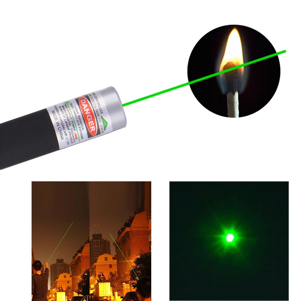 Polnilna Laser Zeleni Laserski kazalnik USB Svetlobe Vgrajeno Baterijo Lazer Pero Vojaške Laserji