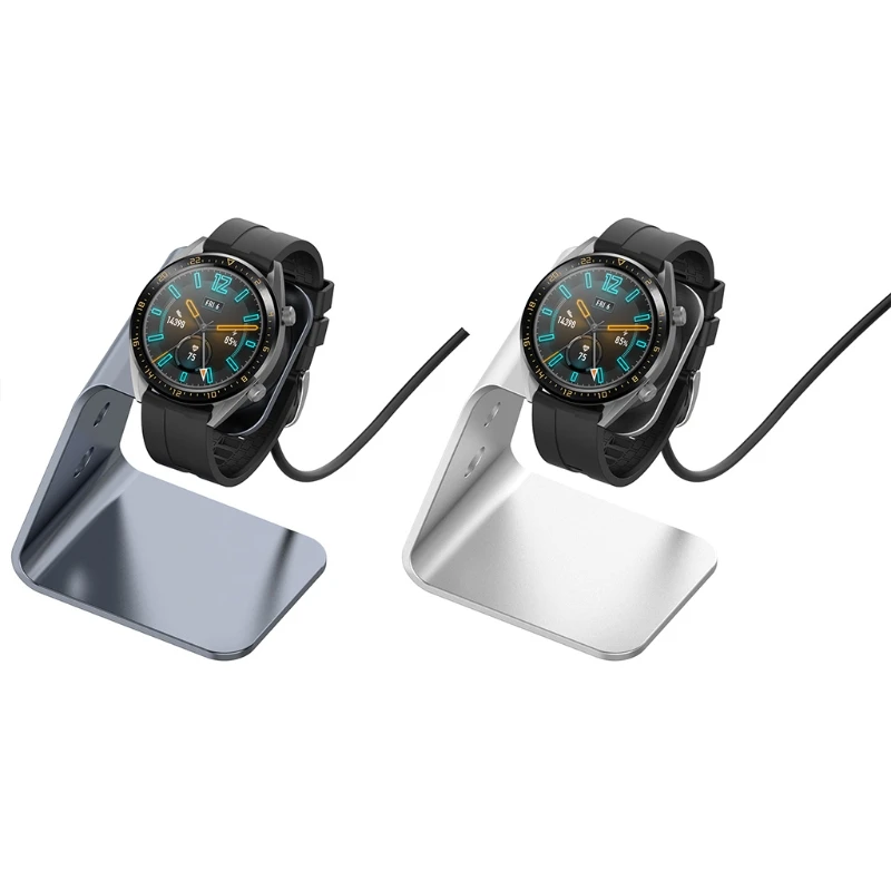 Polnilnik Stojalo Združljiv z Huawei -Watch GT, GT2, GT 2e, GS Pro - USB Aluminija Polnjenje Nabrežje 5 m 150 cm - Smartwatch Accessori