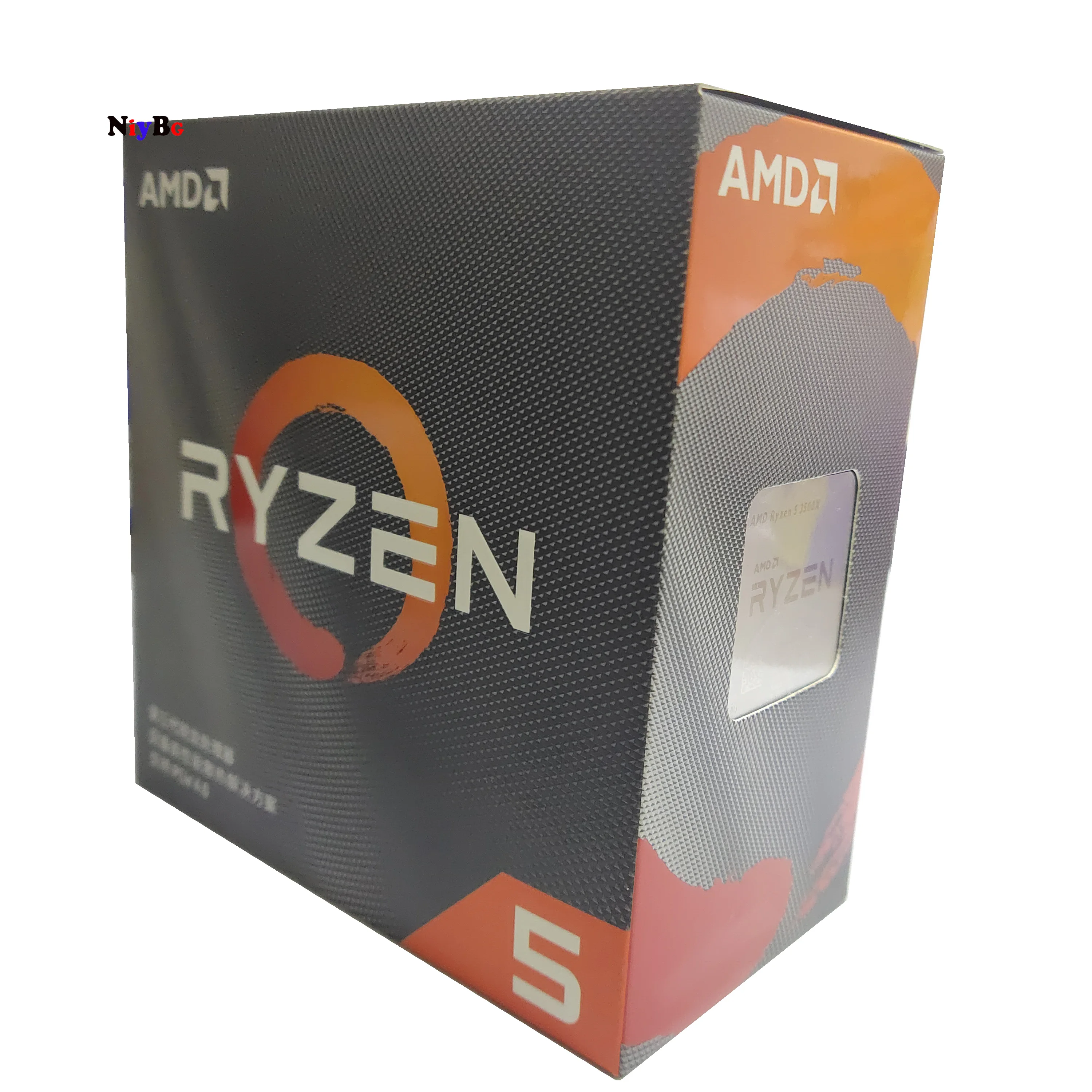 Popolnoma novo izvirno AMD Ryzen 5 3500X R5 3500X 3.6 GHz šest-core šest-nit CPU procesor z ventilatorjem 4100 MHz, socket AM4