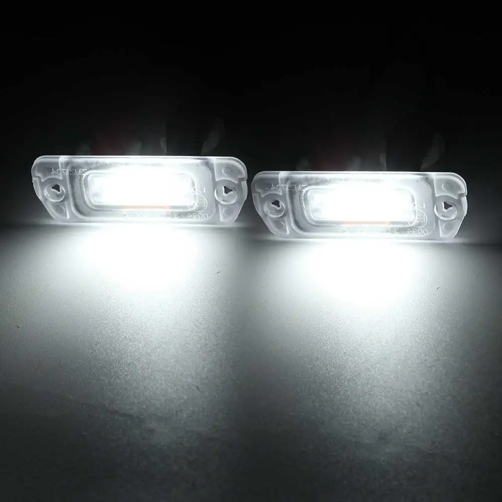 Popust! 2PCS 3-SMD Bela 12V LED Tablice Svetlobe Popolnoma Za Mercedes-Benz AMG ML GL R Razred W164 W251 Debelo CSV