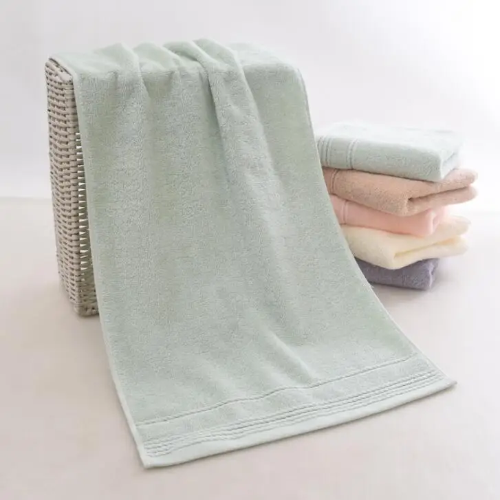 Posamezne motnega vrečah bombažno brisačo na debelo čistega bombaža navaden promocijsko darilo brisačo, brisačo handkerchief