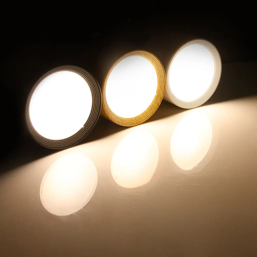 Površina Vgrajena LED Downlight 12W 5W Stropne Svetilke Zatemniti Led spot osvetlitev 220V 110V Stropne Svetilke Razsvetljave z LED Pogon