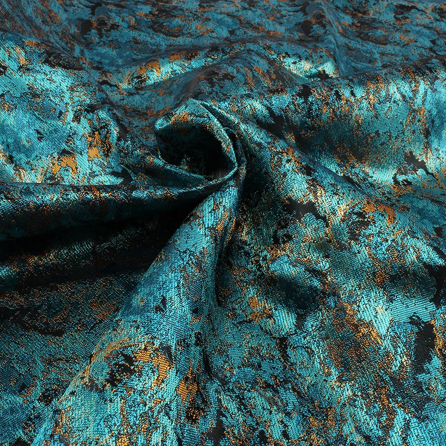 Povzetek oljna slika, slog jacquardske brocade tkanine zvezdnato vzorec modne tkanine DIY oblačila torbe 90 cm širok in dvorišče