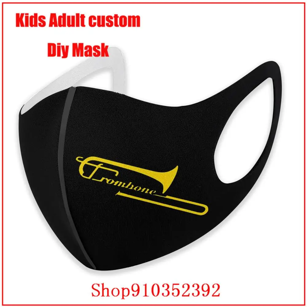 Pozavna masko pm2.5 smešno pattem tiskanja grimace duha usta masko za enkratno uporabo otroci DIY masko moda masko za obraz maske
