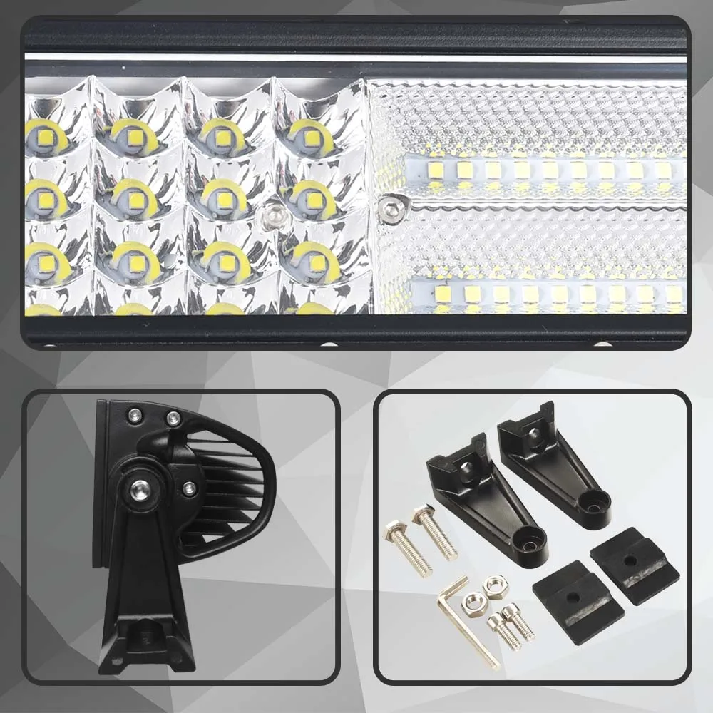POZDRAVLJENI EOVO 22 / 32 / 42 palčni LED Bar Ukrivljen LED svetlobne Vrstice za Vožnjo po urejenih poteh Avto, Traktor Tovornjak 4x4 SUV ATV 12V 24V