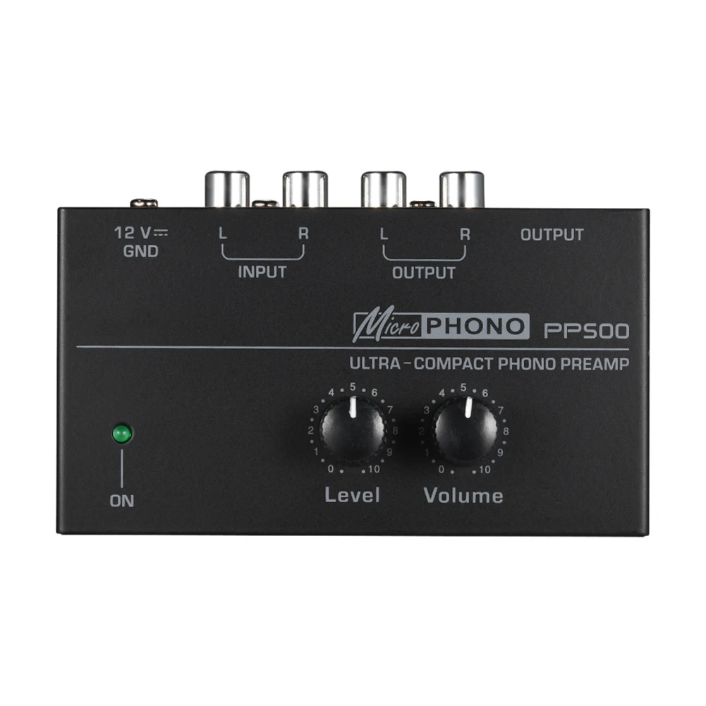 PP500 Ultra-kompakten Telefon Preamplifier Phono pre-amp Bass Treble Ravnovesje Glasnosti Zvonjenja EQ Nadzorni Odbor Nova