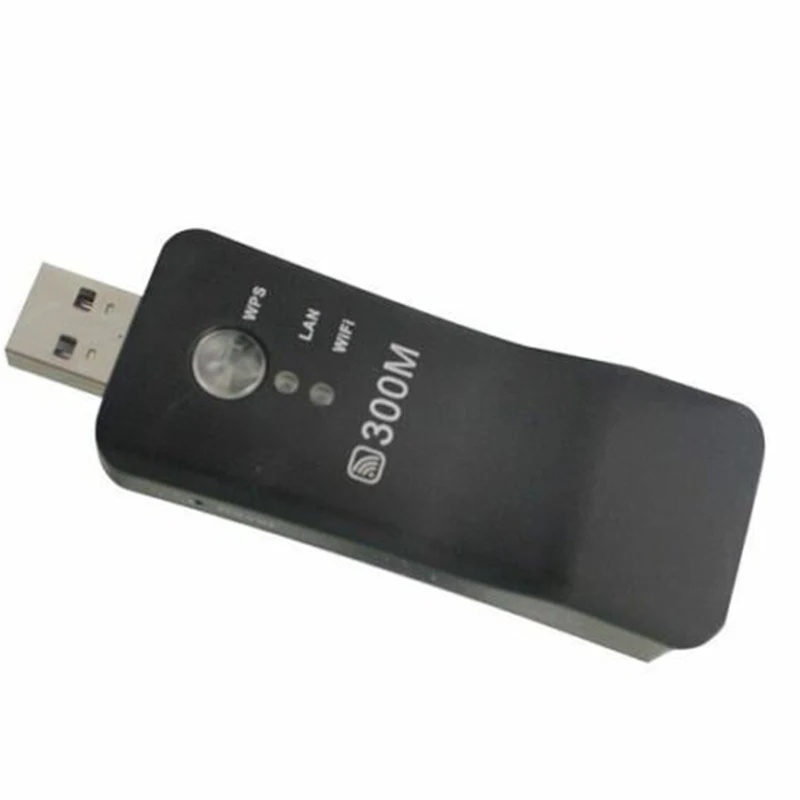 Praktično Trajno Visoko Kakovost Brezžičnega wifi Brezžični USB adapter Hitro 300M Dual-band HDTV Adapter Za Sony UWA-BR100