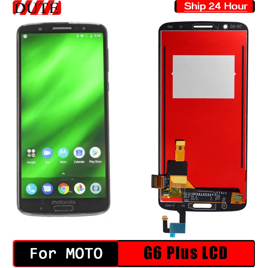 Preizkušen Garancija 2160x1080 Za Motorola Moto G6 Plus LCD G6 Plus LCD Zaslon na Dotik, Računalnike Zbora Za Moto G6 Plus LCD