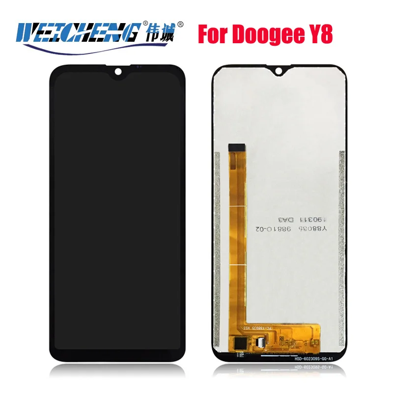 Preizkušen Za Doogee In8/Y8C Zaslon LCD+Touch Screen Računalnike Skupščine Nov LCD+Touch Računalnike za Y8C/DoogeeY8
