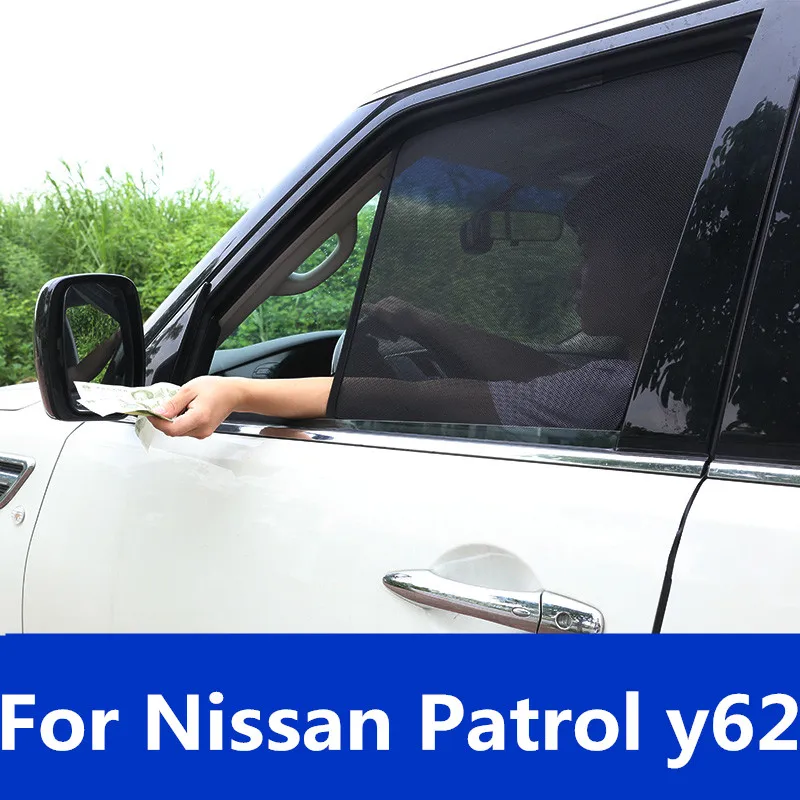 Preja, zavese sončnega gaza sonce blok zaščito pred soncem, izolacija avtomobila spremembe pribor Za Nissan Patrol y62