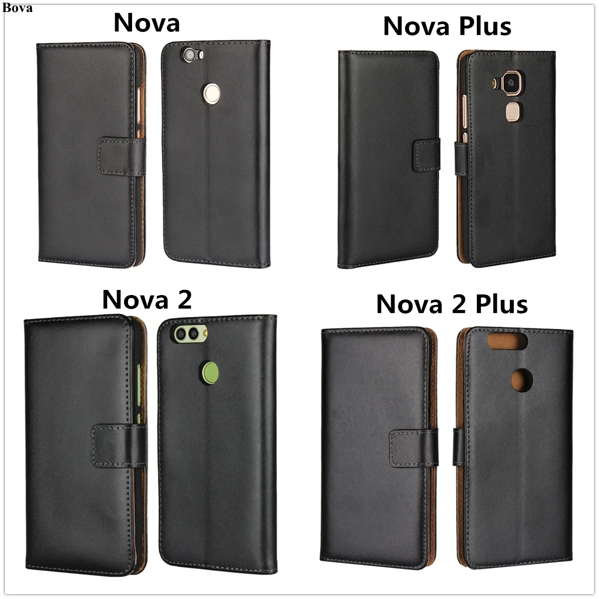 Premium Denarnice Flip Primeru za Huawei Nova / Nova Plus Usnja Kritje velja za Huawei Nova 2 Nova2 GG Plus