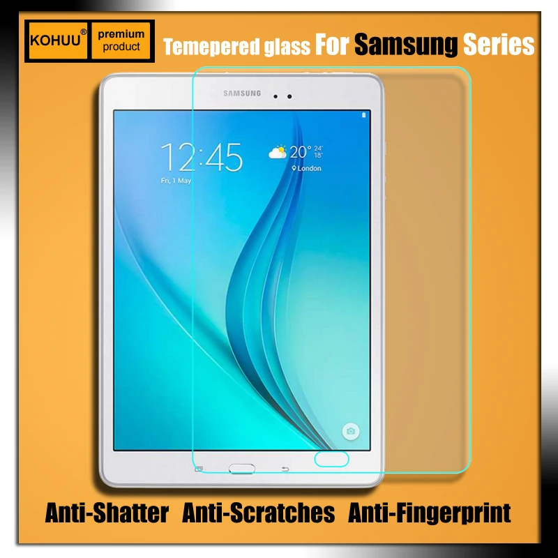 Premium eksplozijam 2.5 D 9H Kaljeno Steklo HD Film Screen Protector for Samsung GALAXY Tab Je 9,7 T550