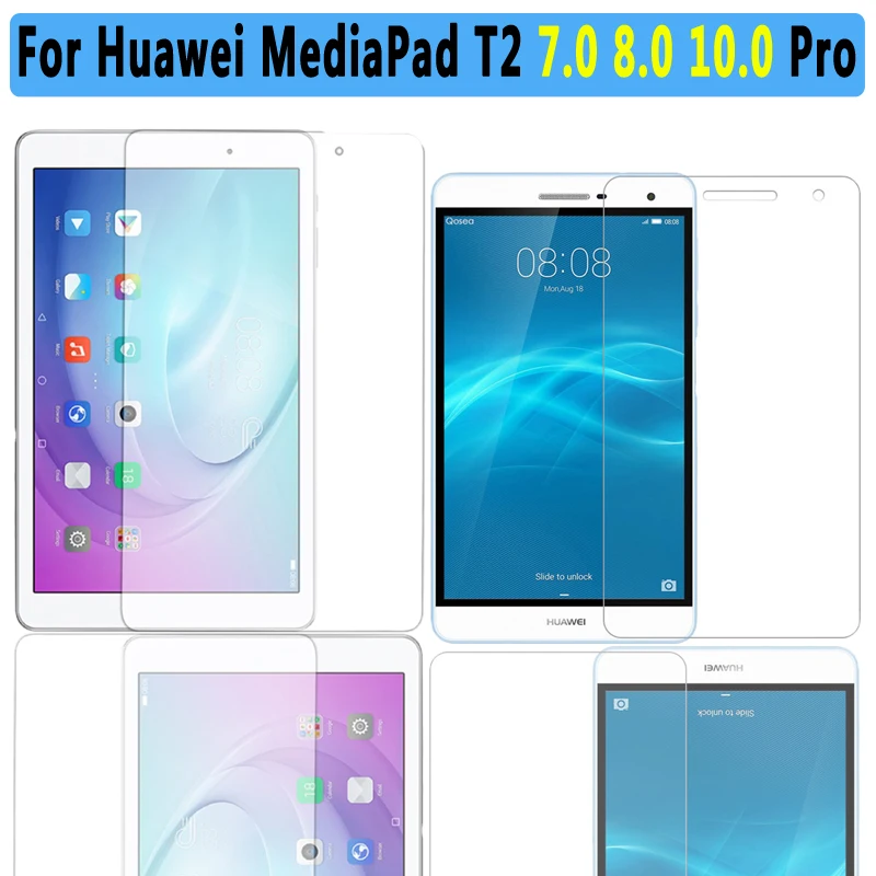 Premium Kakovost Kaljeno Steklo Za Huawei Mediapad T2 10.0 Pro Tablet Screen Protector Za Huawei Mediapad T2 7.0 8.0 Pro Film