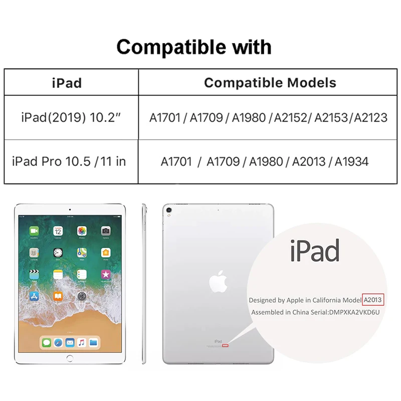 Premium Pravega Usnja Ovojnico Tablete Ohišje Za iPad Pro 10.5