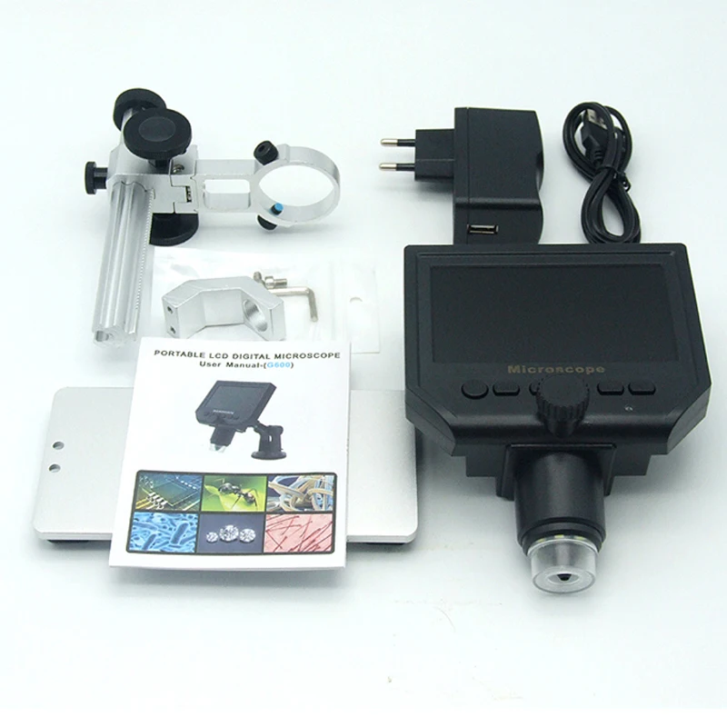 Prenosni 600 X 3.6 MP Digitalni Mikroskop, 4.3