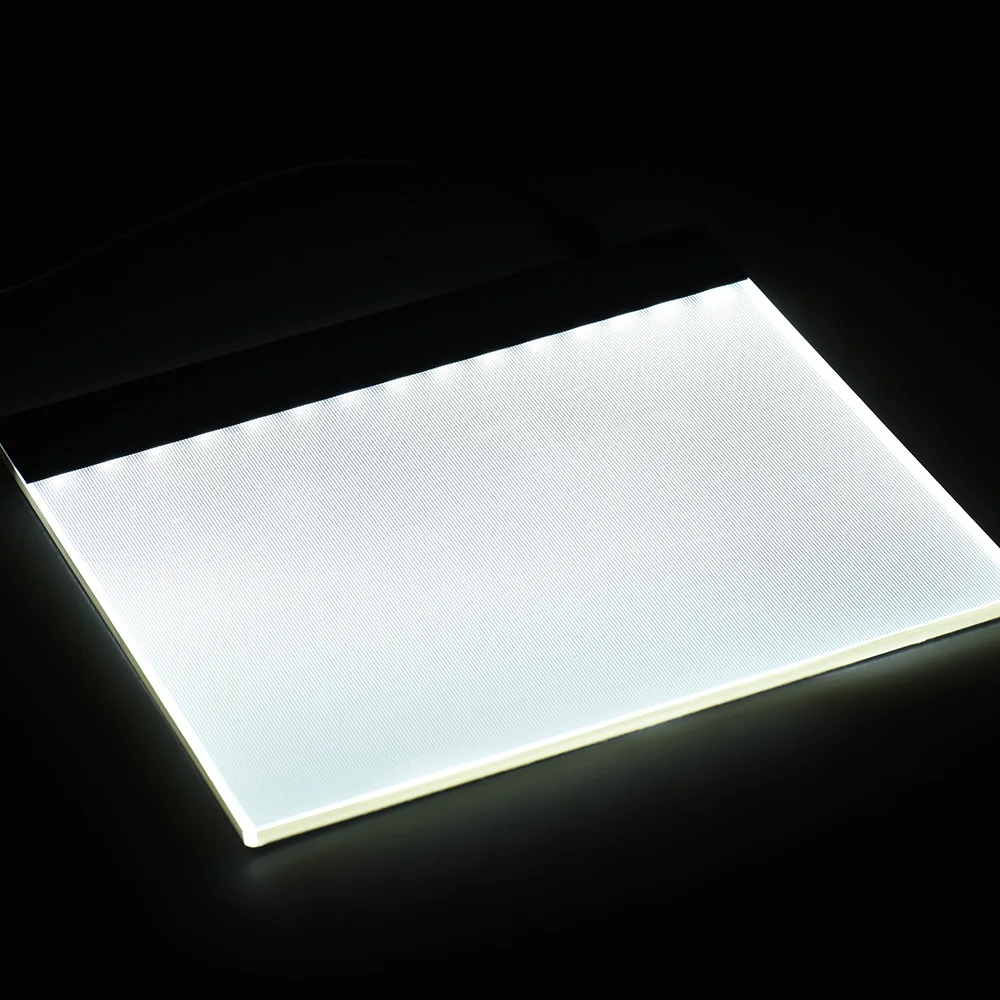 Prenosni A5 LED Luči Polje Risanje, Prerisovanje Sledilnega Kopijo Odbor Tabela Pad Plošča Copyboard z USB Kablom Risanje Igrače za Umetnika