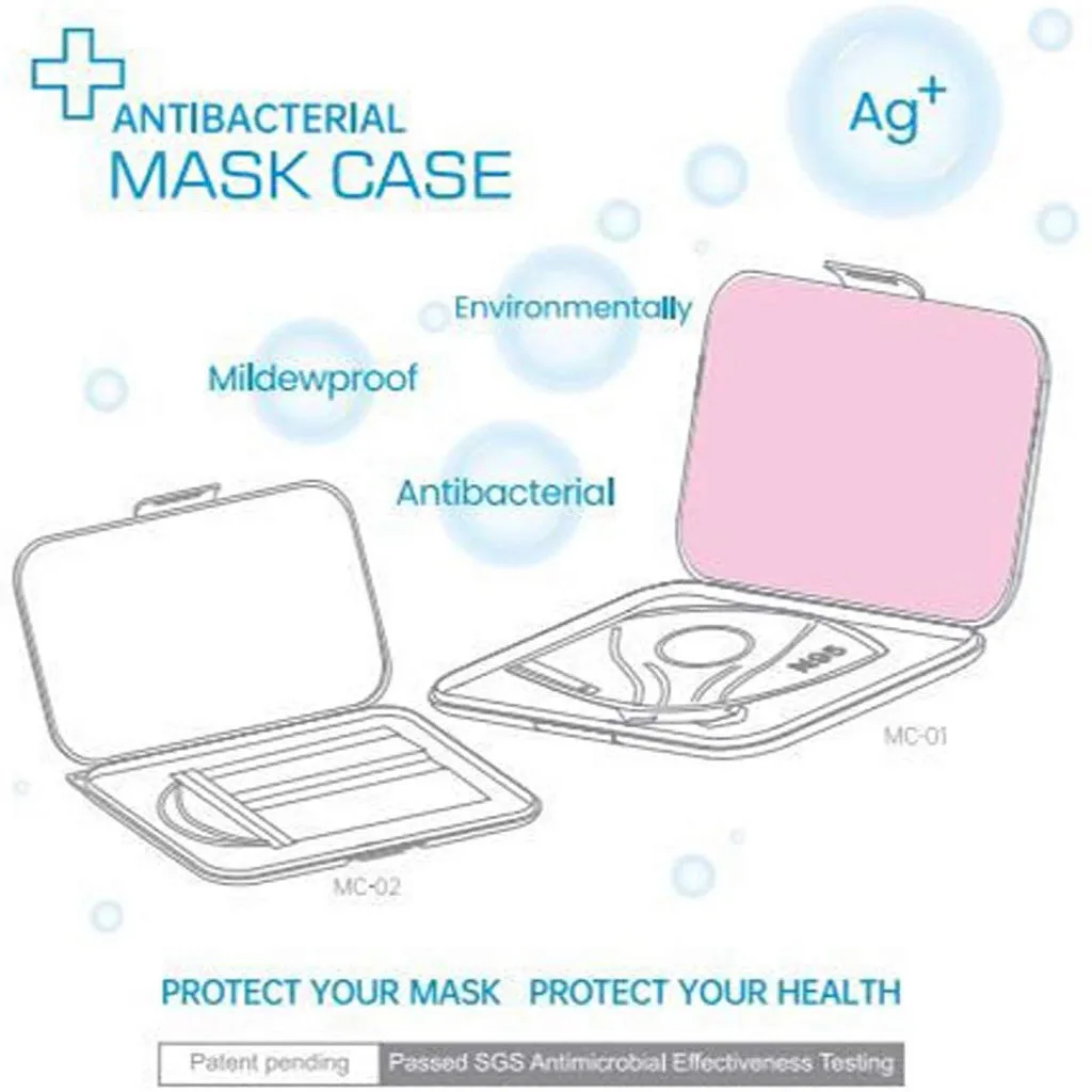 Prenosni Masko Škatla Za Shranjevanje Posnetka Zložljive Organizator Mapo Za Shranjevanje Posnetka Čiščenje Polje Filter Organizator Caja Par Guardar