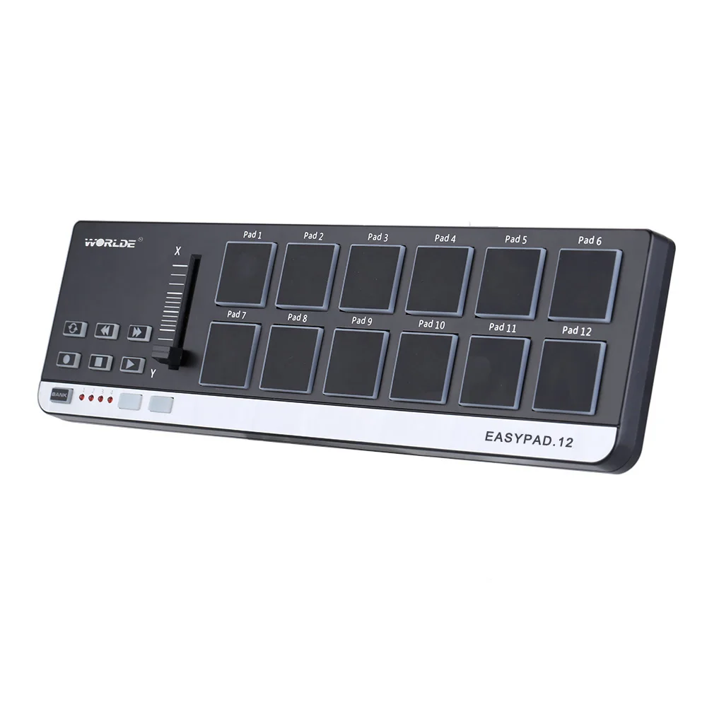 Prenosni MIDI Keyboard Controller Mini USB Tipkovnica MIDI Nadzor MIDI kontroler Tipkovnico Blazine 7 Stilov za Možnost