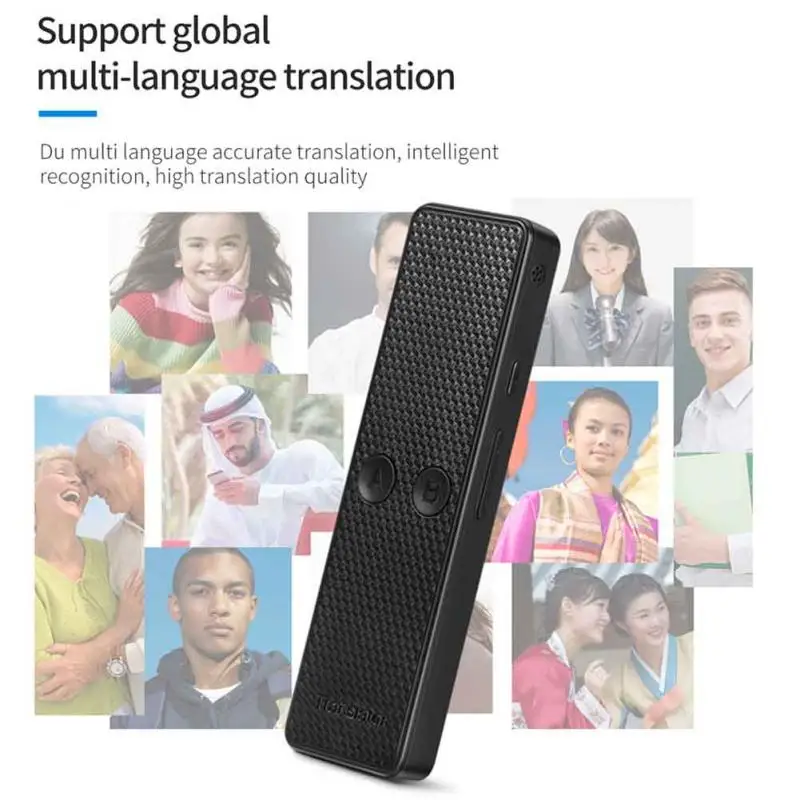 Prenosni Mini Brezžična Pametna Prevajalec Dve Telefonski Način Za Potovanje V Realnem Času Instant Glas Prevajalec Bluetooth 68 Jezik