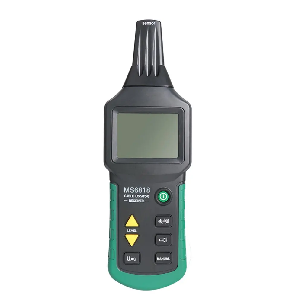 Prenosni Strokovno Žice Kabel Tracker Kovinsko Cev Lokator Detektor Tester Skladu Sledilnik Napetosti 12~400V MS6818