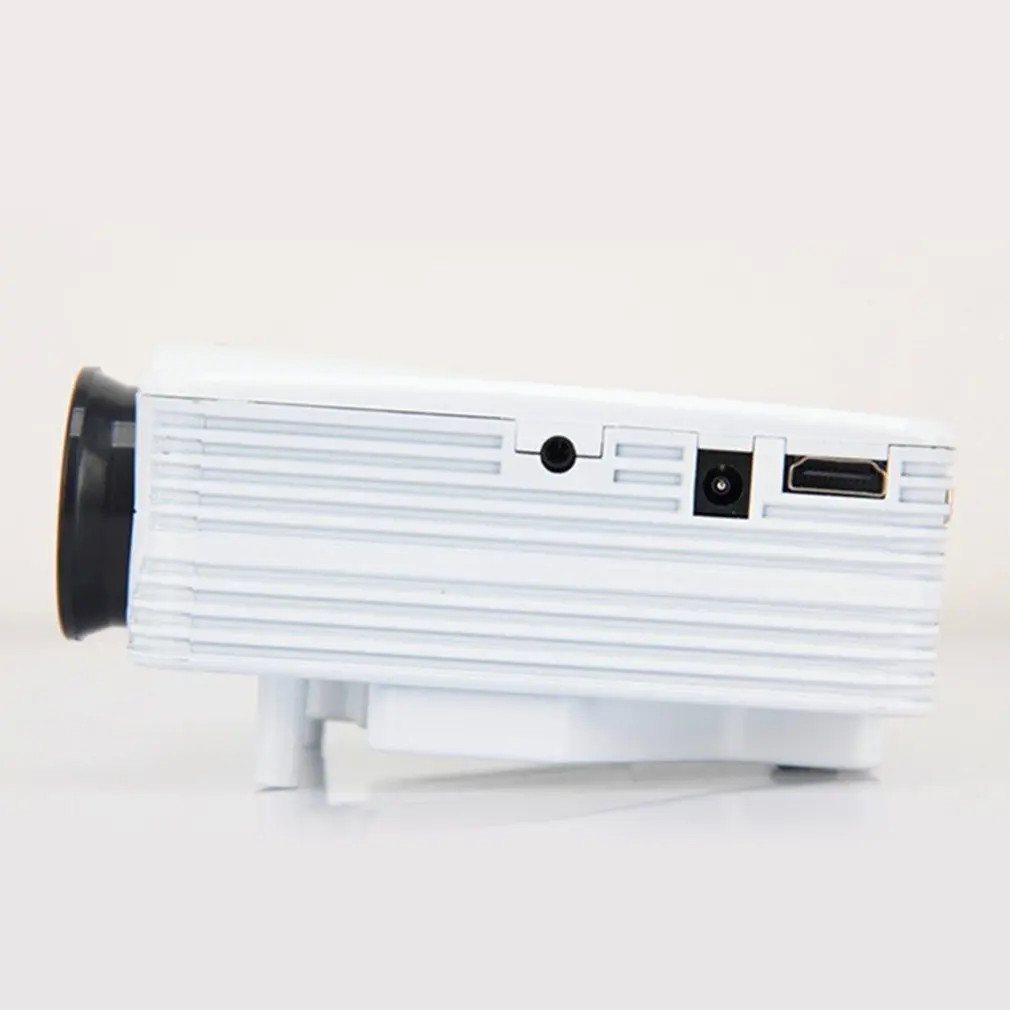 Prenosni Video Projektor za Domači Kino Kino Urad Supplie Črna/bela Mini LCD Projektor Media Player Za Pametne Telefone