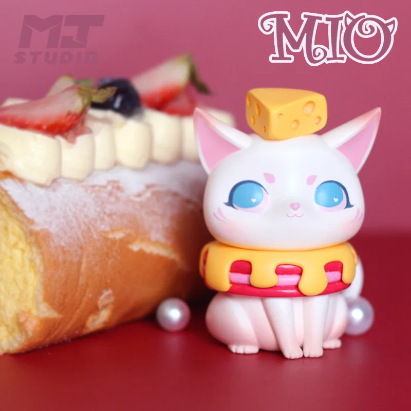 Presenečenje Lutka Mio Teatime serije Risanke Mačka Slepo Polje Naključno Box set Igrače Slika Dejanje Sladica Kawaii Cute Darila Za Dekleta