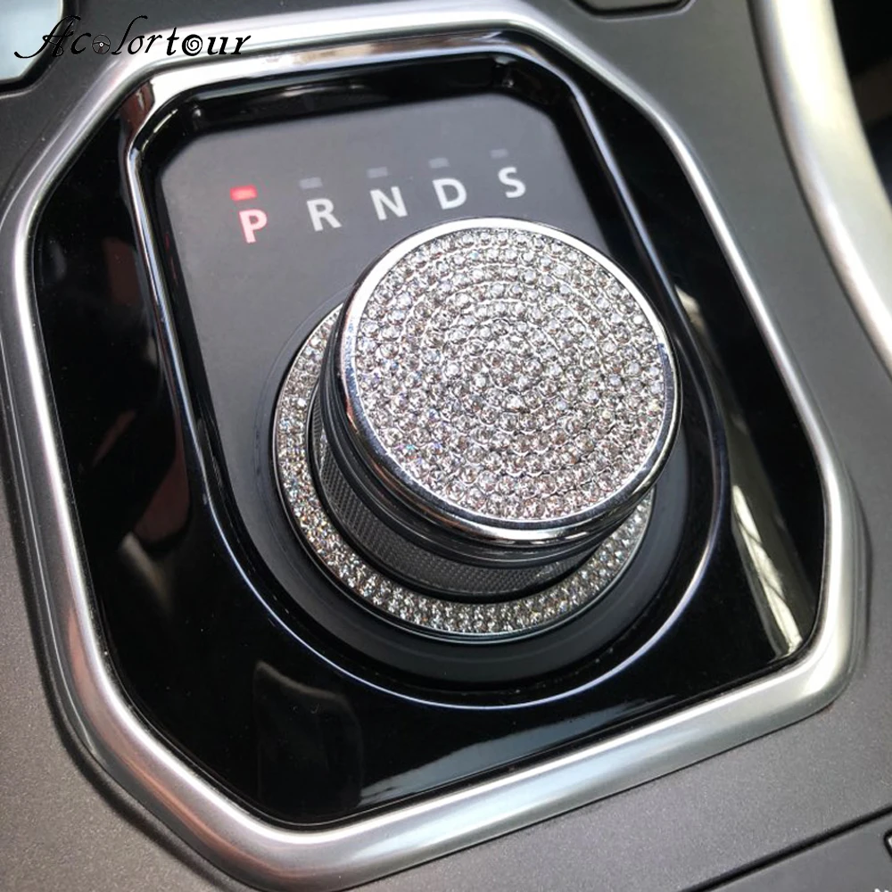 Prestavna ročica gumb nalepke za Range Rover Evoque za Land Rover Discovery šport za Jaguar XF XE XJ