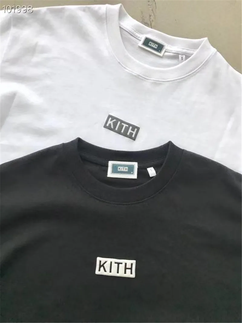 Prevelik Kith majica s kratkimi rokavi Moški Ženske 1:1 Visoke Kakovosti Ulične Vrh Tee KITH t-shirt