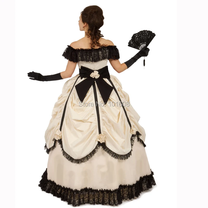 Prilagojene!Luxs 19. stoletju'Retro Viktorijanski obleke Državljanske Vojne obleko Cosplay Letnik Kostume Renaissance Revolucionarni obleko, HL-141