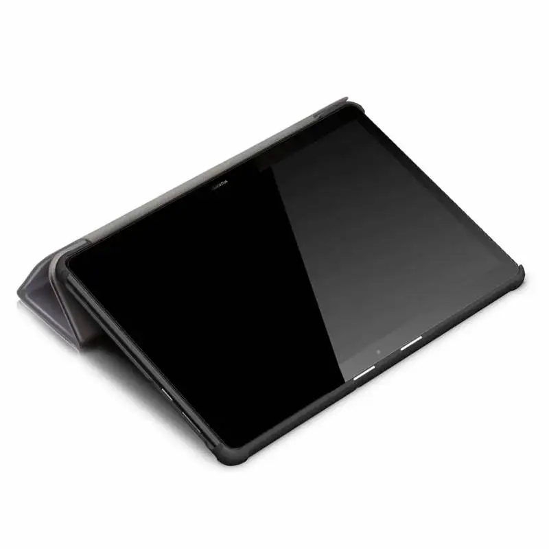 Priložnostne PU Usnje Primeru Stojalo Pokrov za Huawei Medijev Pad T5 10 Tablet Zložljiva Folio Primerih
