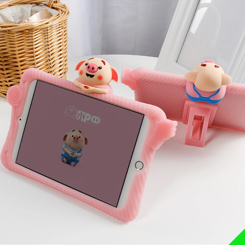 Primer ipad, IPad Mini 12345 Primeru Otroci Risanka Shockproof Silikonski Tablet Pokrov