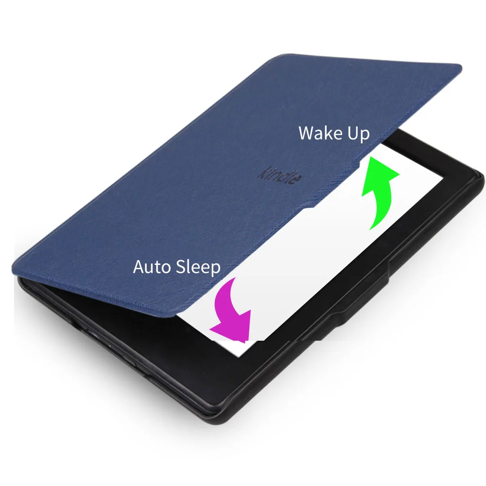 Primer Za Kindle Paperwhite 3 2 1 Usnje Auto Sleep/Wake Up E-Bralnik Zaščitni Lupini Za Kindle Paperwhite 1/2/3 Pokrov