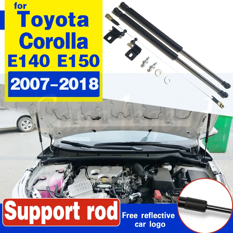 PRIMERNI ZA Toyota Corolla 2007-2018 2010 2012 2013 2017 DODATKI AVTO BONNET KAPUCO PLIN ŠOK STRUT DVIGALO PODPORO AVTO STYLING