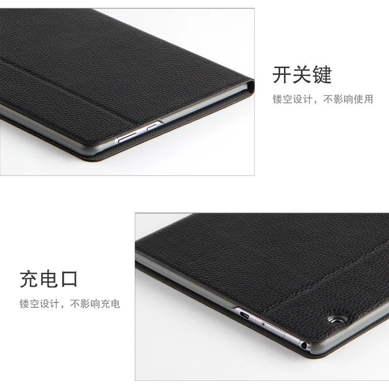 Primeru Cowhide Za Huawei MediaPad T5 AGS2-L03 AGS2-L09 AGS2-W09 AGS2-W19 10.1