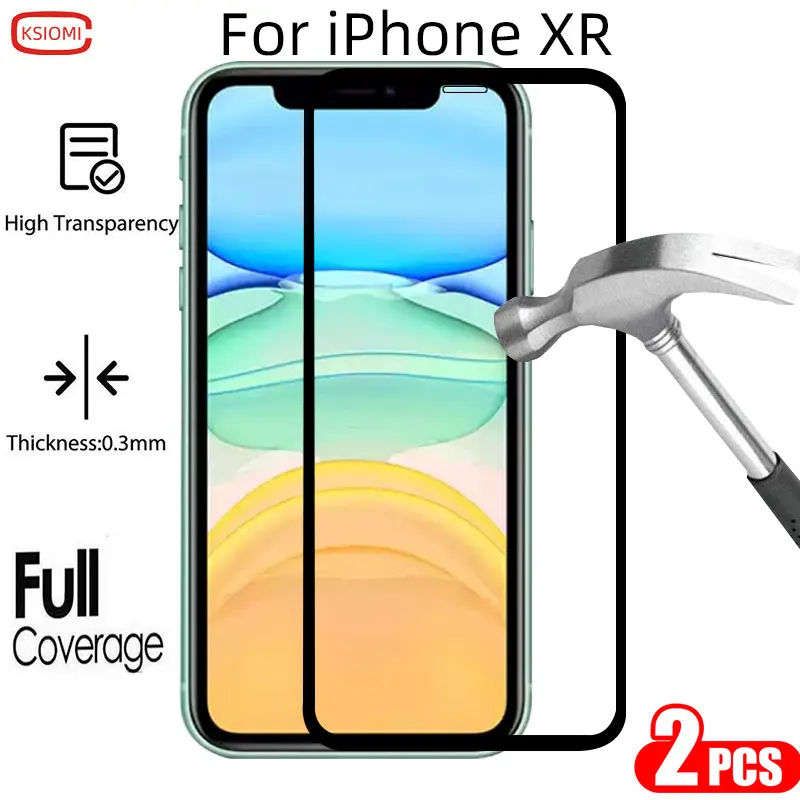 Primeru O (i Telefon Rx Kritje Zaščitno Steklo Zaščitnik Zaslon Za Iphone Xr Iphonexr 6.1 Kaljeno Glas Telefon Coque Original Torba