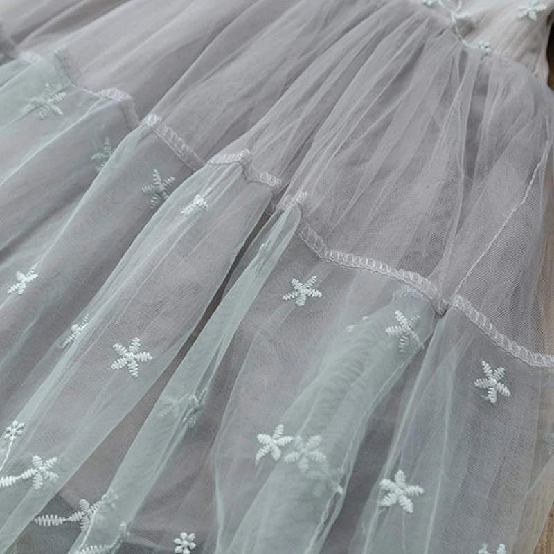 Princesa Dekleta Oblačenja 2 3 6 Leto Otroci Dolg Rokav Pozimi, Jeseni Baby Dekle Stranke Obleke za otroke, Pletene Obleke Božič Obleko