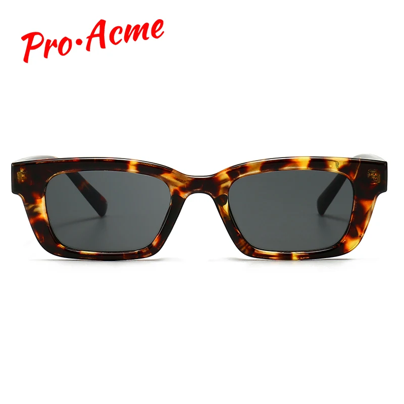 Pro Acme 2020 Majhen Pravokotnik Polarizirana sončna Očala Ženske Moški Luksuzne blagovne Znamke Design sončna Očala Lunette De Soleil Femme PC1711