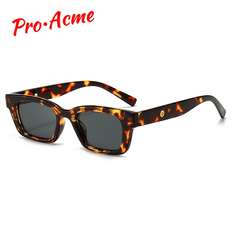 Pro Acme 2020 Majhen Pravokotnik Polarizirana sončna Očala Ženske Moški Luksuzne blagovne Znamke Design sončna Očala Lunette De Soleil Femme PC1711