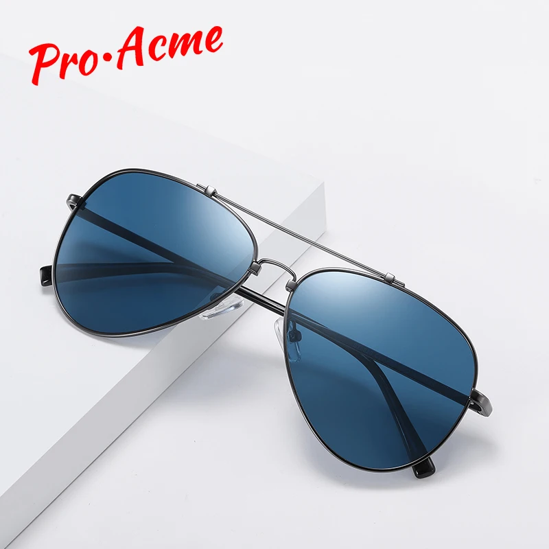 Pro Acme Luksuzne blagovne Znamke Classic Pilotni Polarizirana sončna Očala za Moške, Ženske Retro sončna Očala za Vožnjo zonnebril heren PC1508