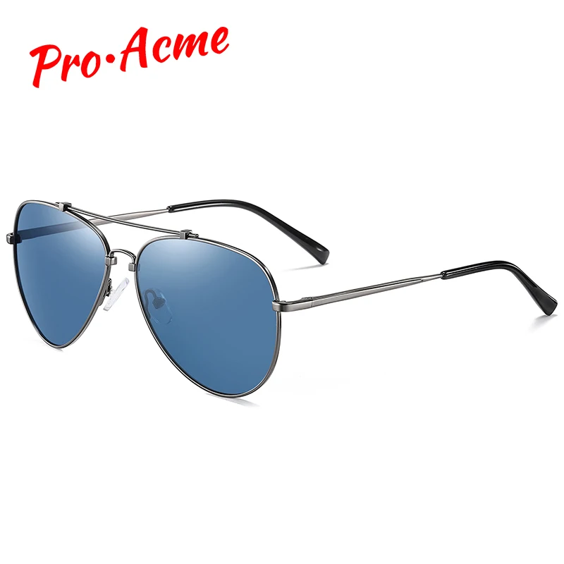 Pro Acme Luksuzne blagovne Znamke Classic Pilotni Polarizirana sončna Očala za Moške, Ženske Retro sončna Očala za Vožnjo zonnebril heren PC1508