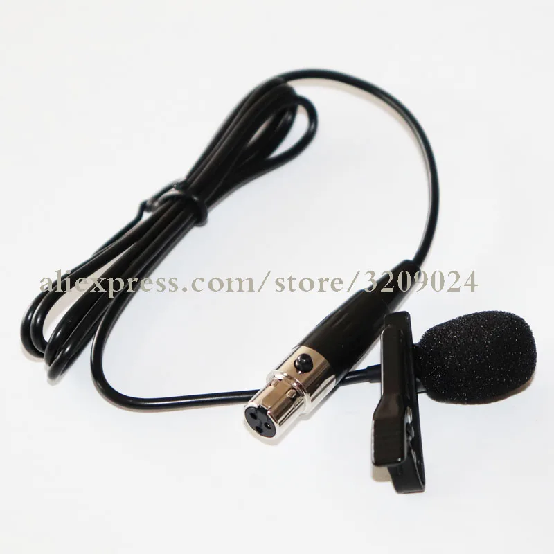 Pro Mini XLR 4 Pin TA4F Plug Žični Mikrofon Kondenzatorski pritrjevalni Na River Lavalier Mikrofon Za Shure Karaoke Brezžični Oddajnik