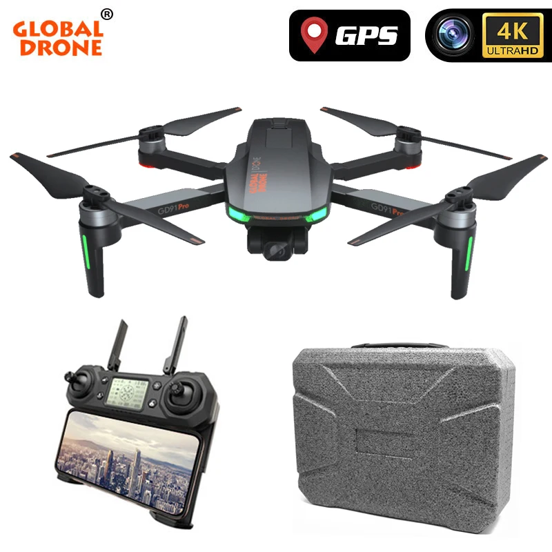 Profesionalni GPS Brnenje 4K s Kamero HD Nastavljiv Gimbal Menoj, Wifi Quadrocopter Samodejno se Vrnete Domov Dron