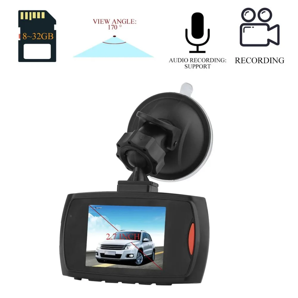 Promocija!! visoka kakovost Avto DVR G30L Avto Kamera Snemalnik Dash Cam G-senzor IR Noč