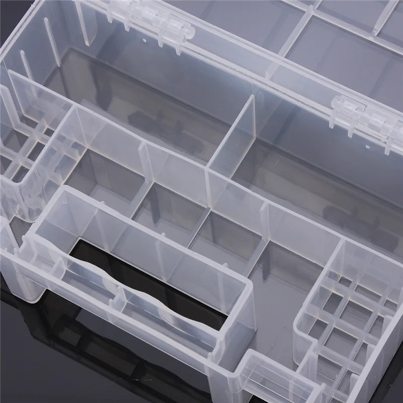 Prosojen Trde Plastike Primeru Imetnik Škatla za Shranjevanje za AA, AAA, C Baterijo Uporaben Polje Baterije Boxs Domači Hiši Orodje Orodja