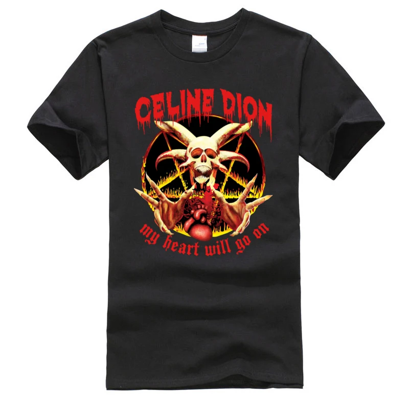 Prostozidar Satanic BAPHOMET Tshirt 666 Kozje Lobanje Hiphop Metal Rock T Shirt za Moške 2019 Modni Tisk Nova Oblačila Plus Velikost