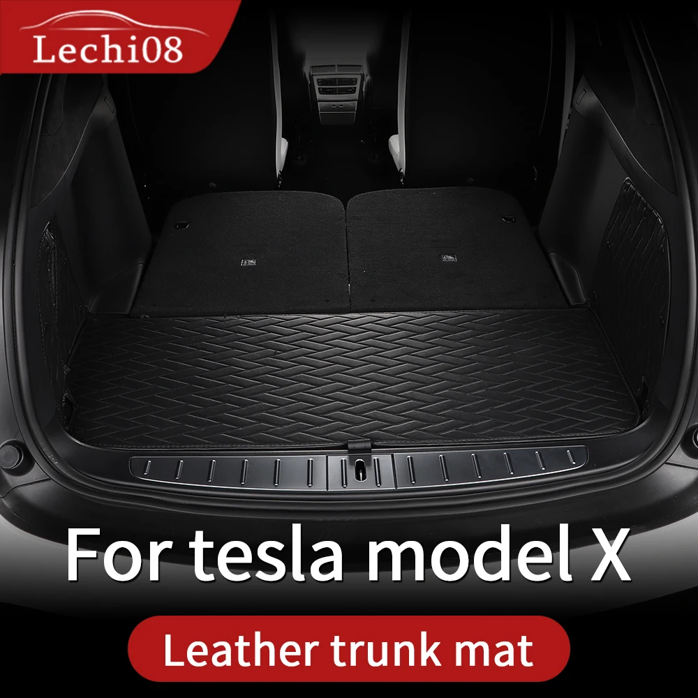 Prtljažnik mat Tesla model X oprema/avto dodatki model X tesla tri tesla model Xcarbon/dodatki