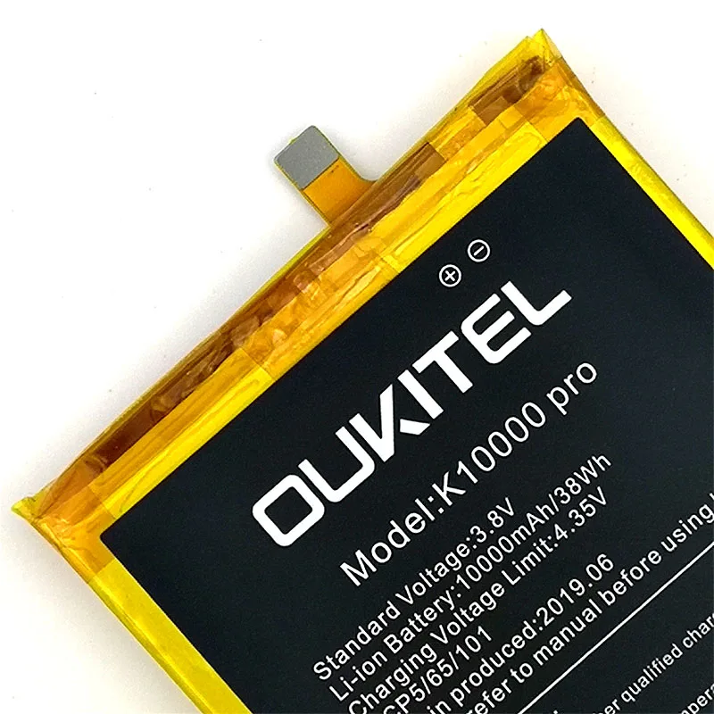 Prvotne 10000mAh Baterija Za Oukitel K10000 Pro Hitro dostavo +številko za Sledenje
