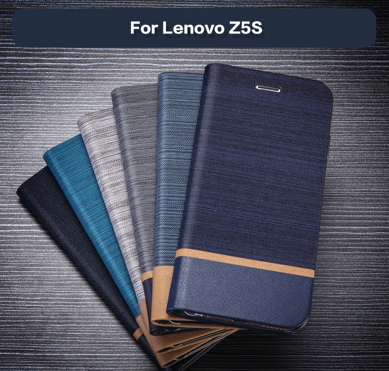 Pu Usnje Denarnice Primeru Za Lenovo Z5S Poslovnih Primeru Telefon Lenovo Z5S Flip Knjige v Primeru Mehko Tpu Silikon Zadnji Pokrovček